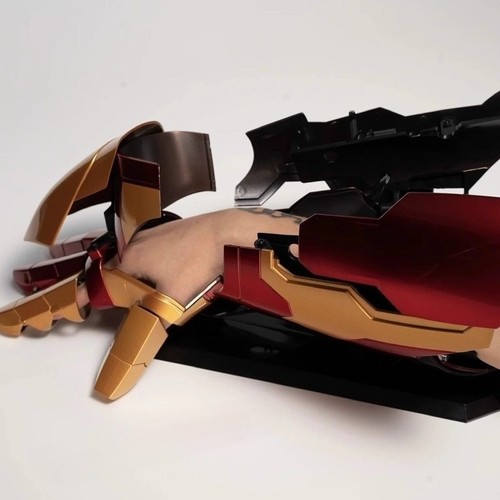 New iron man mk42 gauntlet - man,