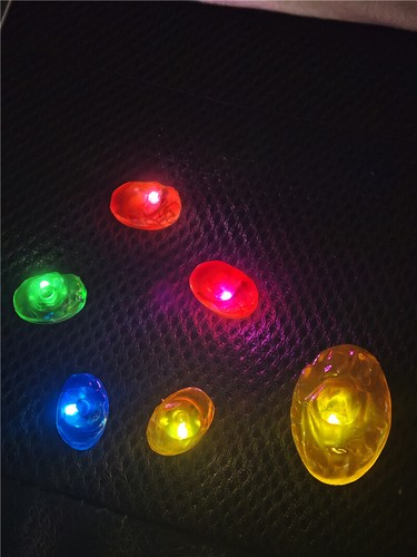 Replace acrylic gems 6pcs led - acrylic,