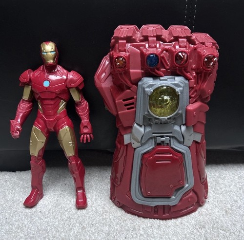 Iron man hand fist glove - iron,