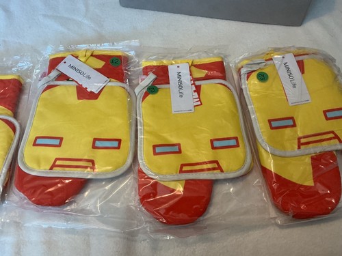 Oven glove iron man - oven,