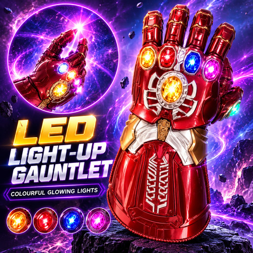 Marvel iron man glove led - iron,