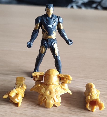 Iron man action figure with - action,