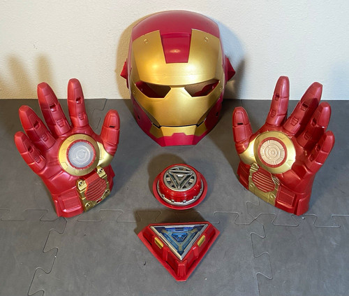 Marvel iron man mask - iron, mask,