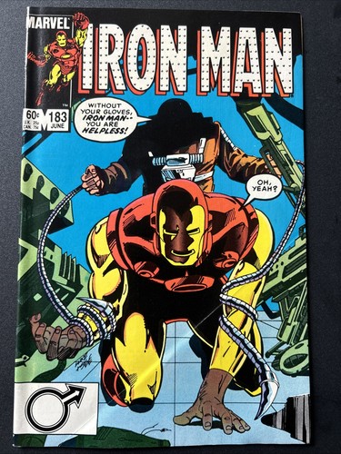 Marvel comics 1984 183 - comics, iron