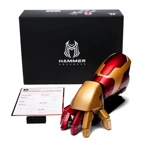 Iron man mk42 gauntlet - man,