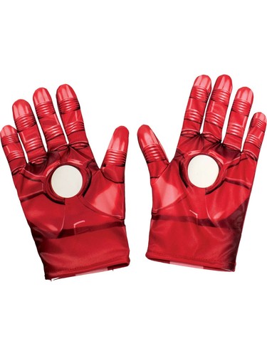 Iron man gloves size kids - man,